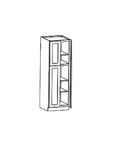 Pantry Cabinets-Charleston Saddle